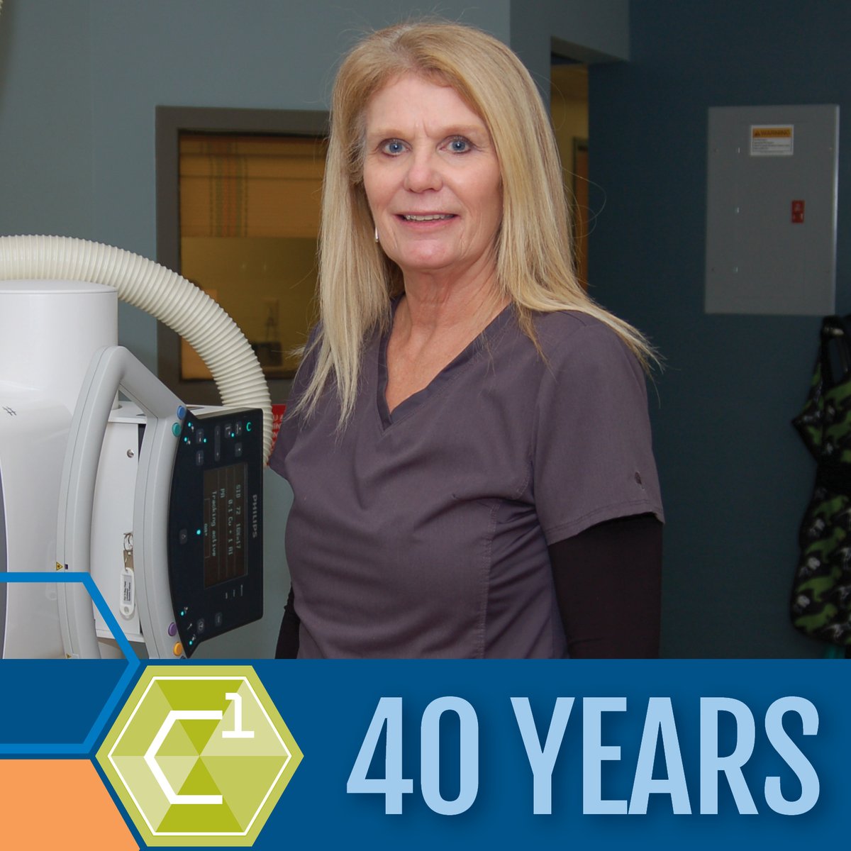 LakeRegional's tweet photo. In 1982, “E.T.” landed in theaters, Michael Jackson released his “Thriller” album, little girls begged for My Little Pony, and Karen Bischof, Kathleen Bybee and Georgeann Davis joined Lake Regional! Congrats on 40 years! #ServiceMilestones #OurCommitmentRunsDeep #HospitalWeek https://t.co/BrjVf7IhMw