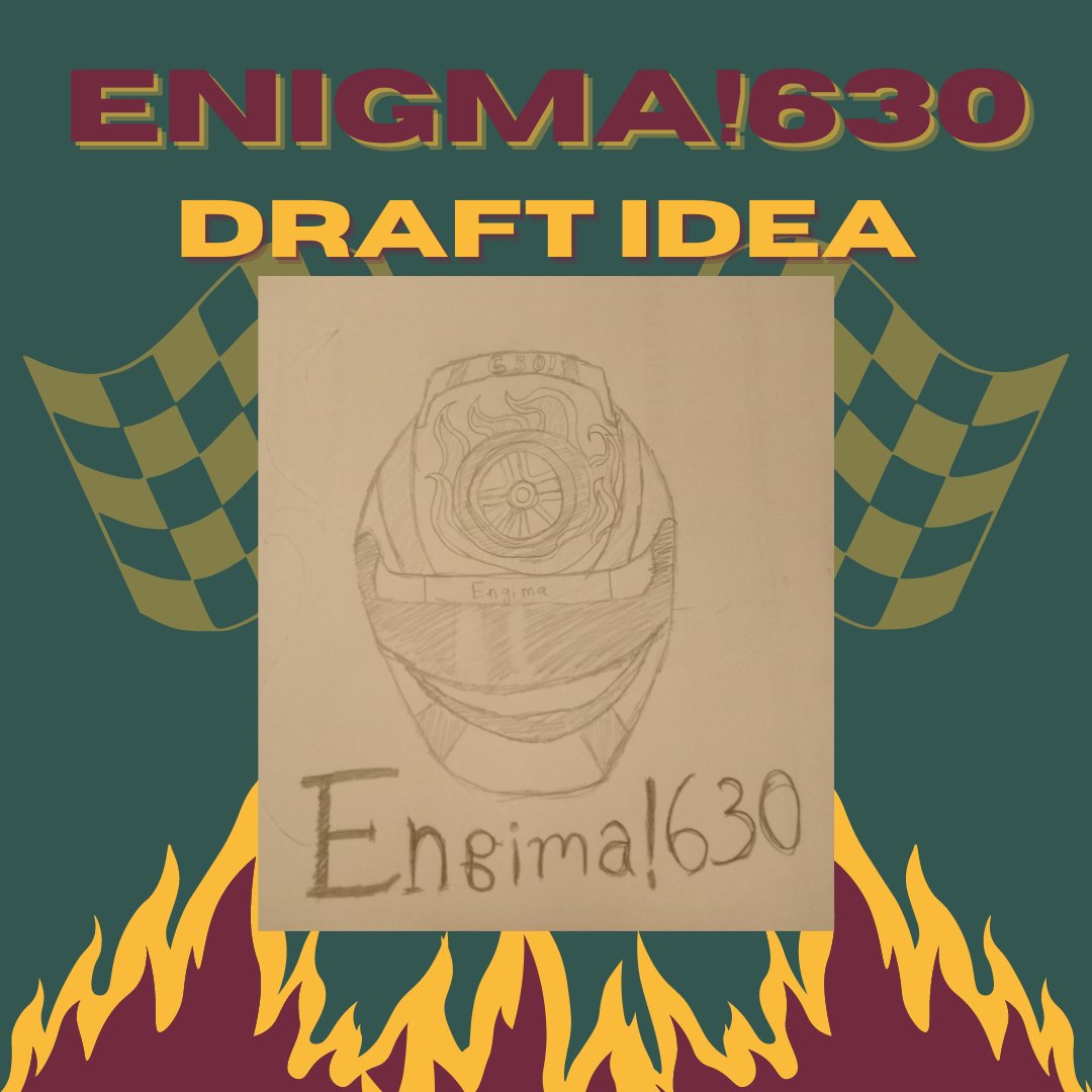 Enigma630f1's tweet photo. See how designed and created our logo for our team! #eisjumeirah #F1 #f1forschools #formula1 #yasmarinacircuit https://t.co/yQWj5SnVfC