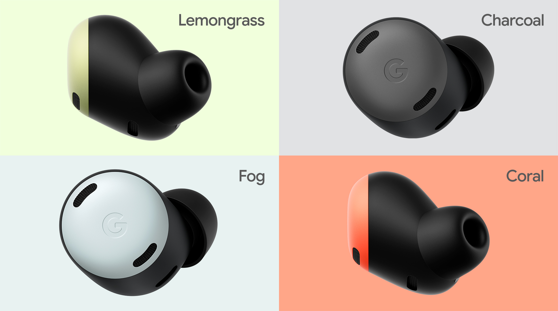 Made by Google on X: #PixelBuds Pro come in four fun colors