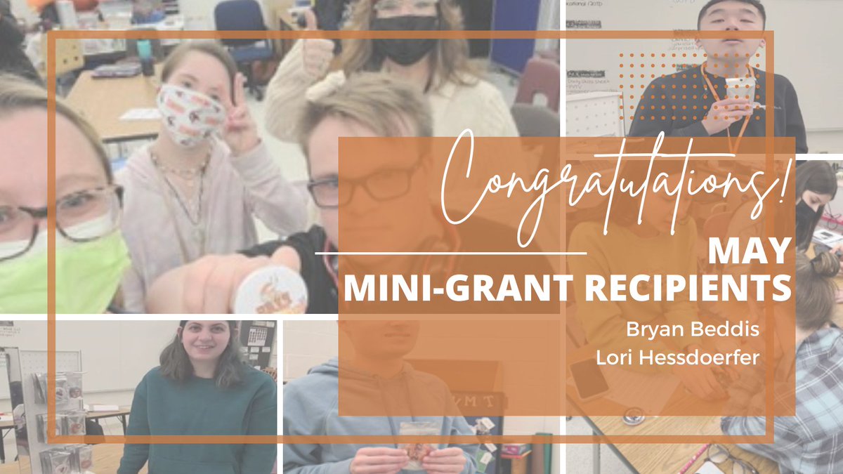 PVSDFoundation's tweet photo. Congratulations to our May Mini-Grant winners and Grant winners! We can't wait to see them in action!
@SkippackE @SchwenksvilleES @Evergreen_ES @PerkValleyHS @PV_Schools #PVSDF #PVSDFGrants https://t.co/LAttgAzooi