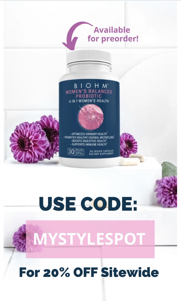 ladyboarder9669's tweet photo. RT! Shop #BIOHM 20% OFF SITEWIDE! + Preorder the new Womens Balanced Probiotics
@BIOHMHOME - perfect for womens needs #vaginal #vaginalprobiotic
#womensprobiotics #BIOHMambassador #probiotics #supplements #healthyliving #guthealth #healthygut https://t.co/Gynb7GmxPw… https://t.co/kyb5Wv2f2W