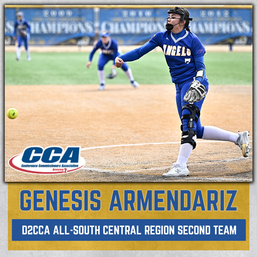 angeloathletics's tweet photo. The All-Region honors keep coming in! 

The Rambelles' Paxton Scheurer is the D2CCA South Central Region Player of the Year! 

Genesis Armendariz and Ashlyn Lerma were named to the D2CCA All-South Central Region Second Team! #RamEm https://t.co/QqiGy8dHWT