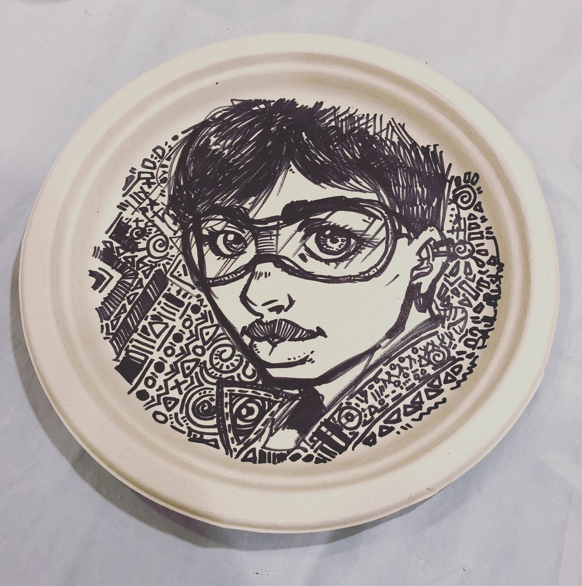 ArtbyAllstar's tweet photo. Give me a #plate and I’ll serve you some #art ✍🏾 #illustrations #anime https://t.co/9y5xDOlSu0