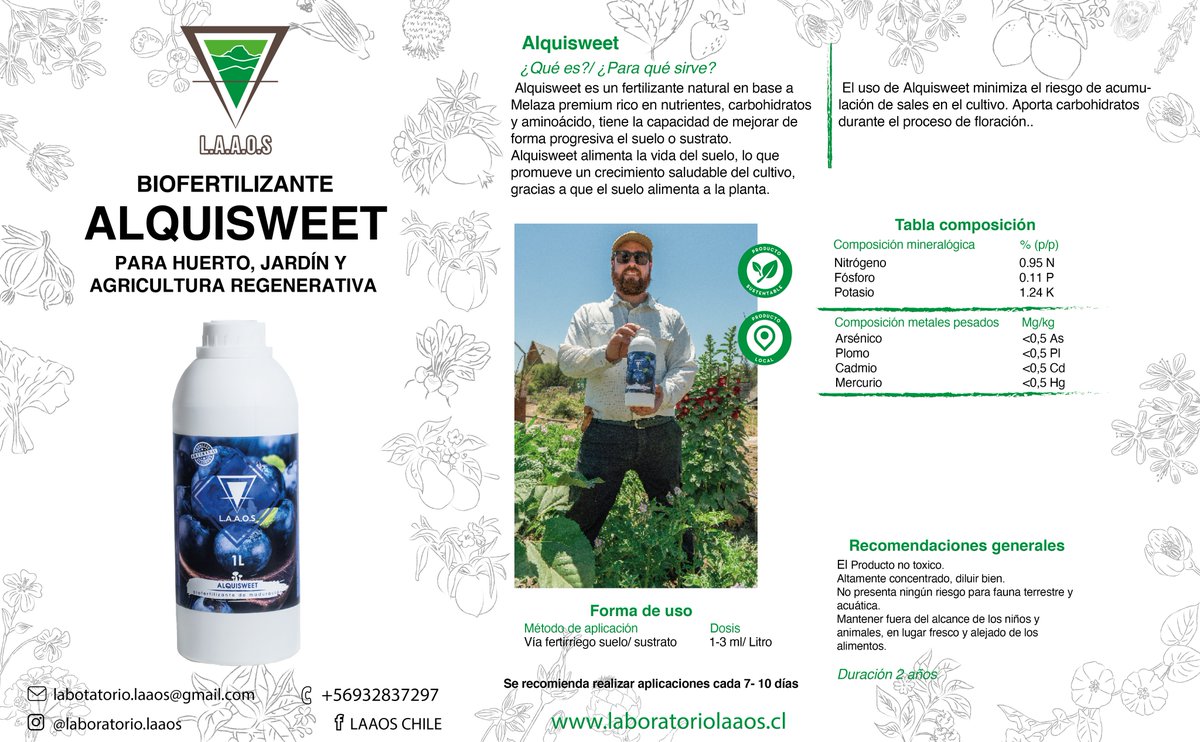 DanielaNashM's tweet photo. Desarrollo de fichas técnicas para Laboratorios L.A.A.O.S, empresa enfocada en la producción de biofertilizantes en base a cultivos de microorganismos de la zona ubicada de la localidad de Limache.

#DiseñoGrafico #DiseñoEditorial #DiseñoChileno https://t.co/iKlfMA6uJj
