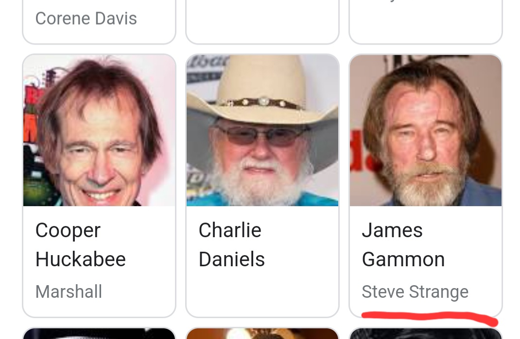 jurassicmarkok's tweet photo. I learned last night that one of the side characters in the John Travolta movie Urban Cowboy (1980) is named Steve Strange. 😄
#MultiverseOfMadness https://t.co/XQ8ntOdC5M