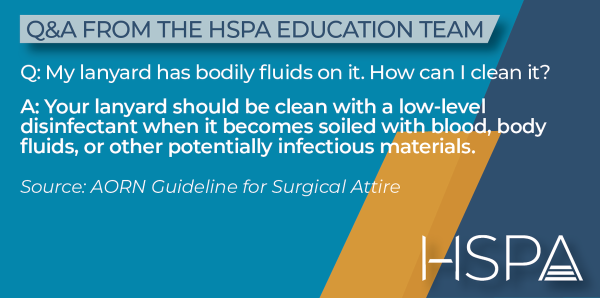 myHSPA's tweet photo. #HSPA #sterileprocessing #sterileprocessingprofessionals #SPD #infectioncontrol https://t.co/7cWjoWMa72