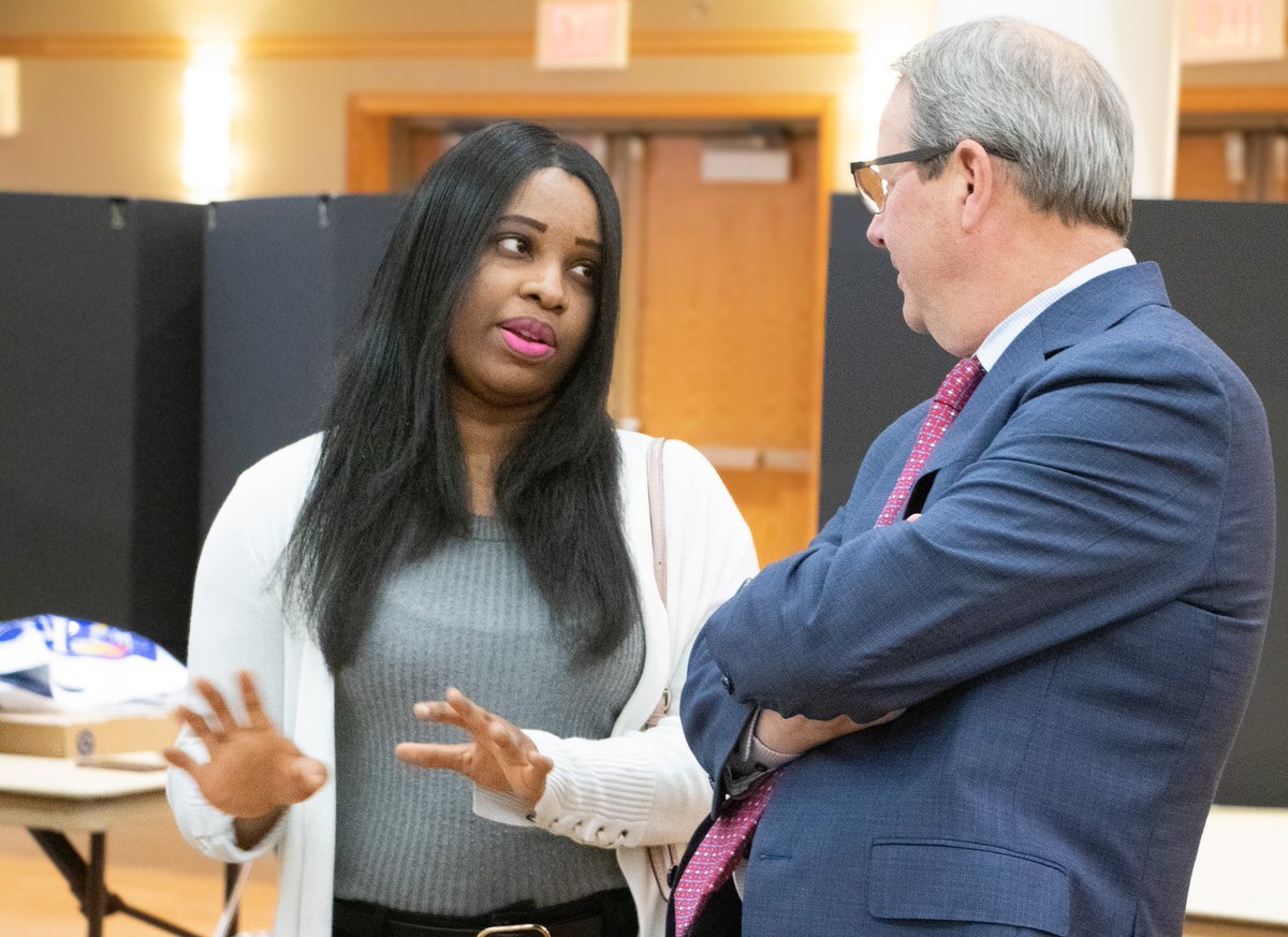 Our own doctoral candidate, Brigid Enchill, recently presented her work at the Center for Teaching Excellence. Her work was good enough to attract the attention of our Provost and Chancellor!