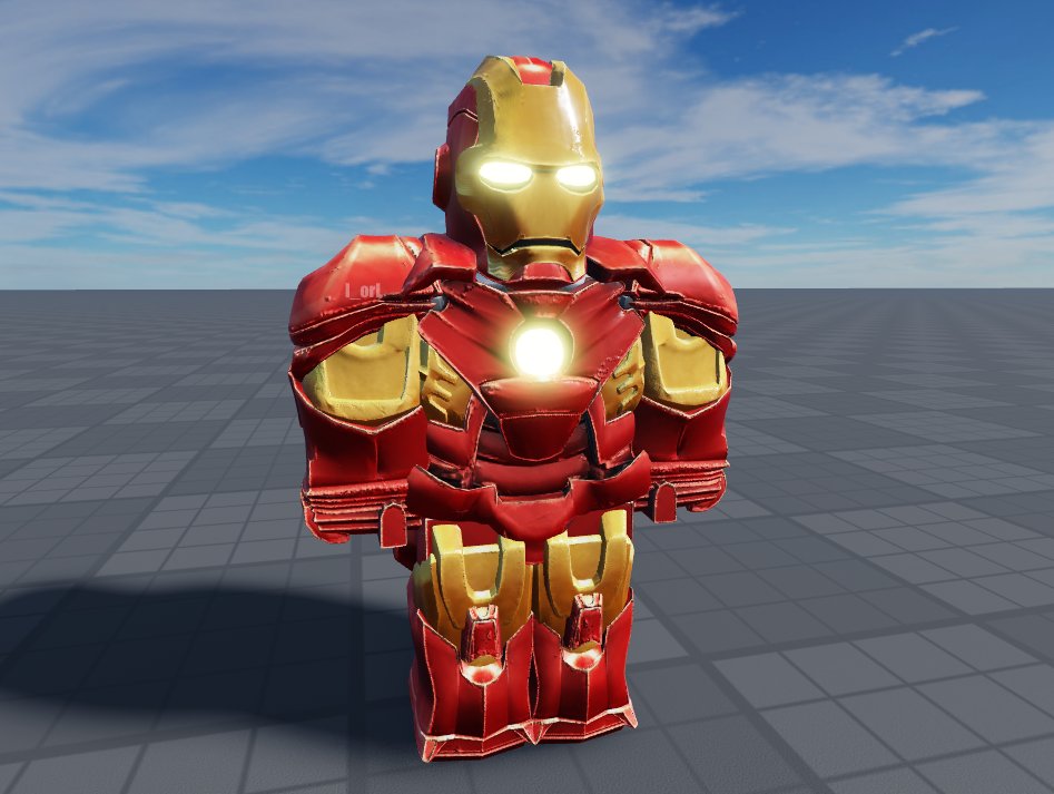 NEW!) Iron Man - Roblox