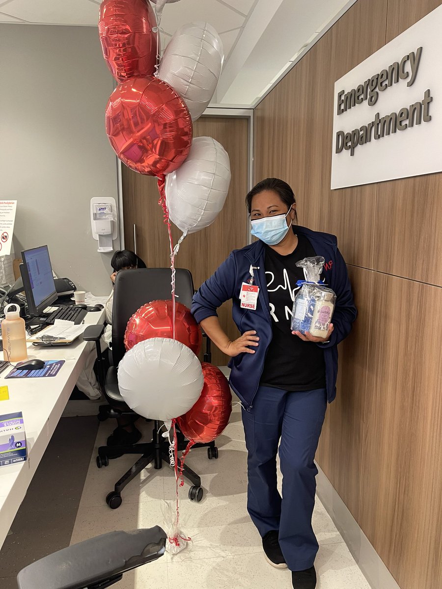 Bhujhoy2's tweet photo. Happy Nurses Week to all my fellow hardworking nurses. @ALLinatAllenED @AllinatTheAllen thank you for the gifts https://t.co/cqY8x45cKF