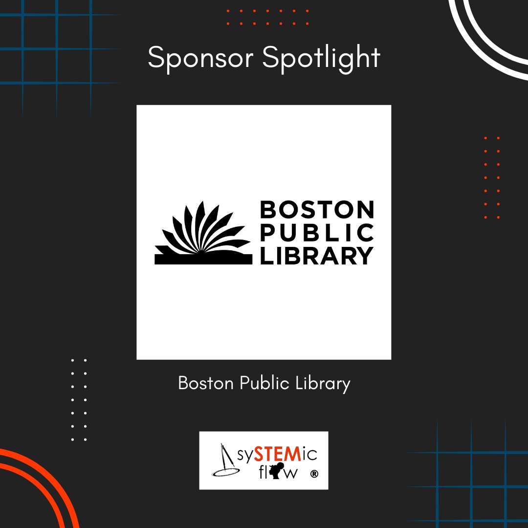 sysTEMic_flow's tweet photo. Thank you, @BPLBoston @BPLBostonTeens for sponsoring up to 80 BIPOC girls to attend our #Future #Steminist event. The Boston Public Library is home to an array of resources for Steminists of all ages in the greater Boston area. #Boston #sponsor #sySTEMicflow https://t.co/vXrkIR7fkF
