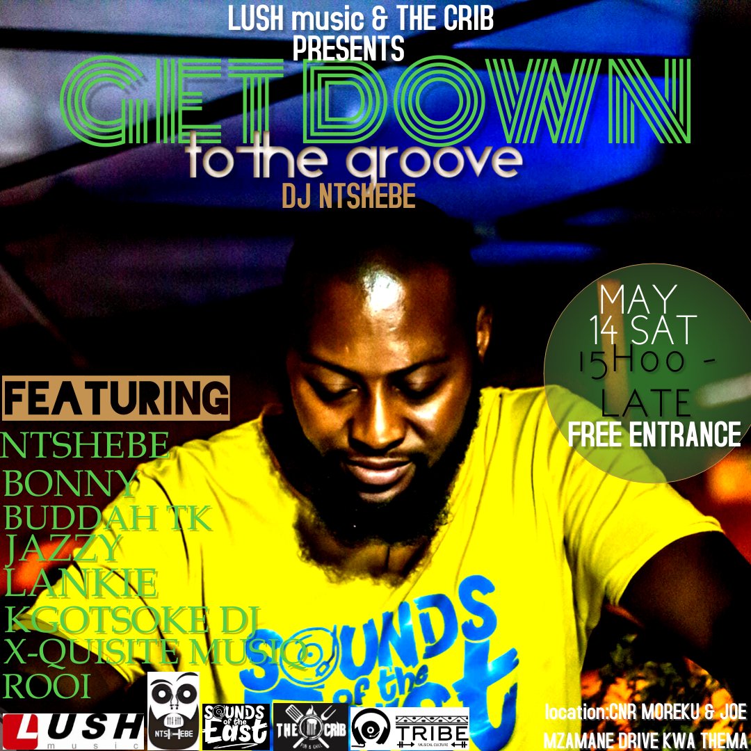 therealdjbonny's tweet photo. #getdowntothegroove
with @djntshebe @Ntshebe_DSU this coming sataurday @thecrib in kwa thema
#letsdance 
#indeepwebelieve
#welovehousemusic https://t.co/S1DKEPE6yl