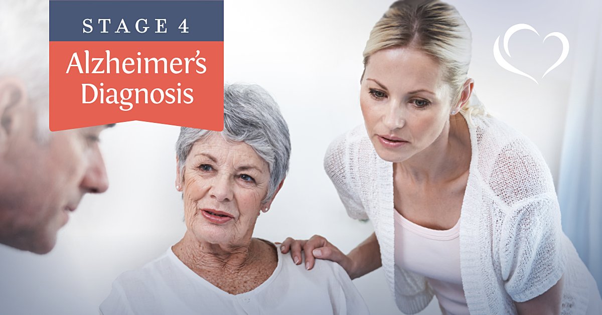 Stage four of Alzheimer’s disease often represents a sad milestone — it is often when many people receive a confirmed diagnosis of the disease. Read more about the symptoms associated with this stage: comfortcarehomes.com/blog/137/seven…