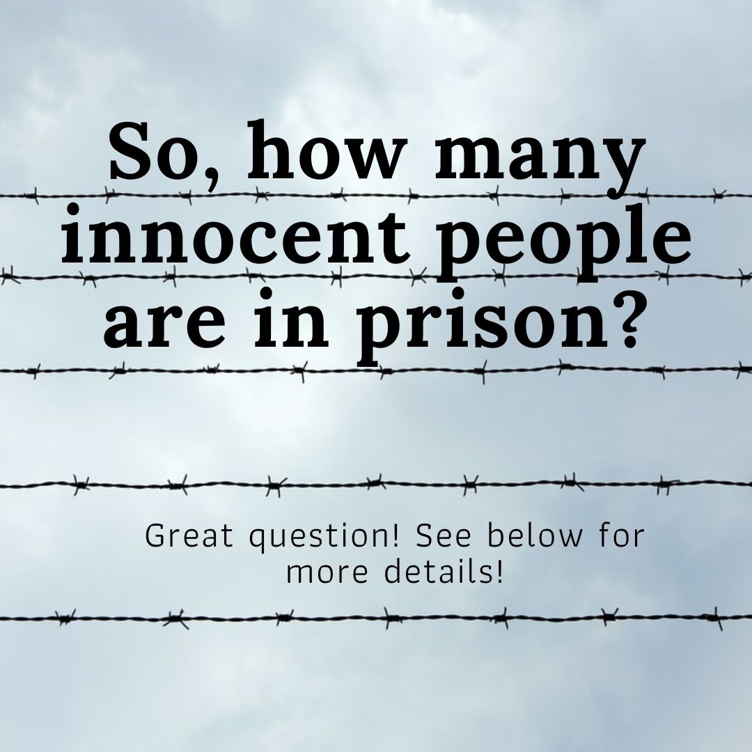 TalesWithTwins's tweet photo. According to https://t.co/bN7A11UrWl: 
"...Extrapolating from the 281 known DNA exonerations in the US since the late 1980s, a conservative estimate is that 1 percent of the US prison population, approximately 20,000 people, are falsely convicted.

📷 Robert Klank on Unsplash https://t.co/VBCMQX6mrU