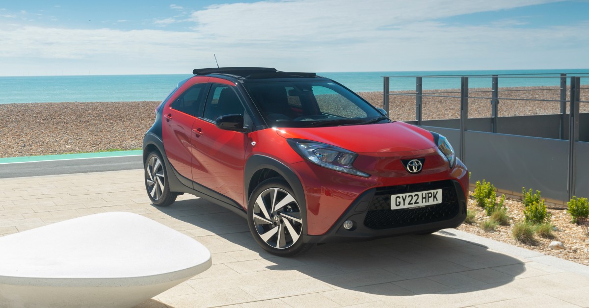 ToyotaSilsden's tweet photo. Blue sky thinking. All-new Toyota #AygoX. https://t.co/aLOTlIvzEc