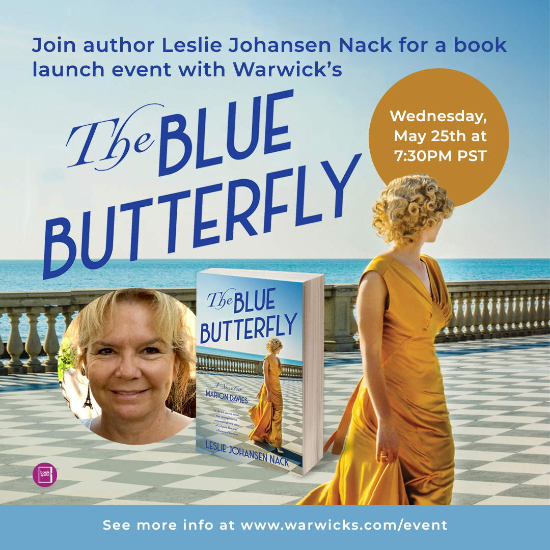 BookSparks's tweet photo. Are you a part of the #BookSparksBookClub? Even if you aren't, you don't want to miss the chance to see @leslie_nack in person at @warwicksbooks ON 5/25 at 7:30PM/PT for #TheBlueButterfly Launch Event! #SRC2022
🦋 Event details below:
https://t.co/jr0y5vs9XL https://t.co/sKiyMWH5Vp