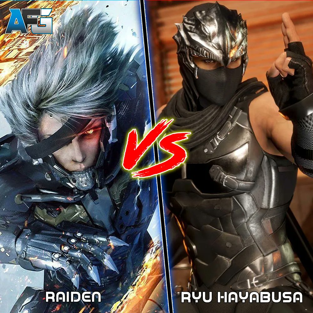 ArchForgeGaming's tweet photo. Who is more skilled with the sword? Raiden or Ryu Hayabusa? Be nice to Raiden....you know who you are 😉 #metalgear #ninjagaiden #gaming https://t.co/U5X3HeRvTz