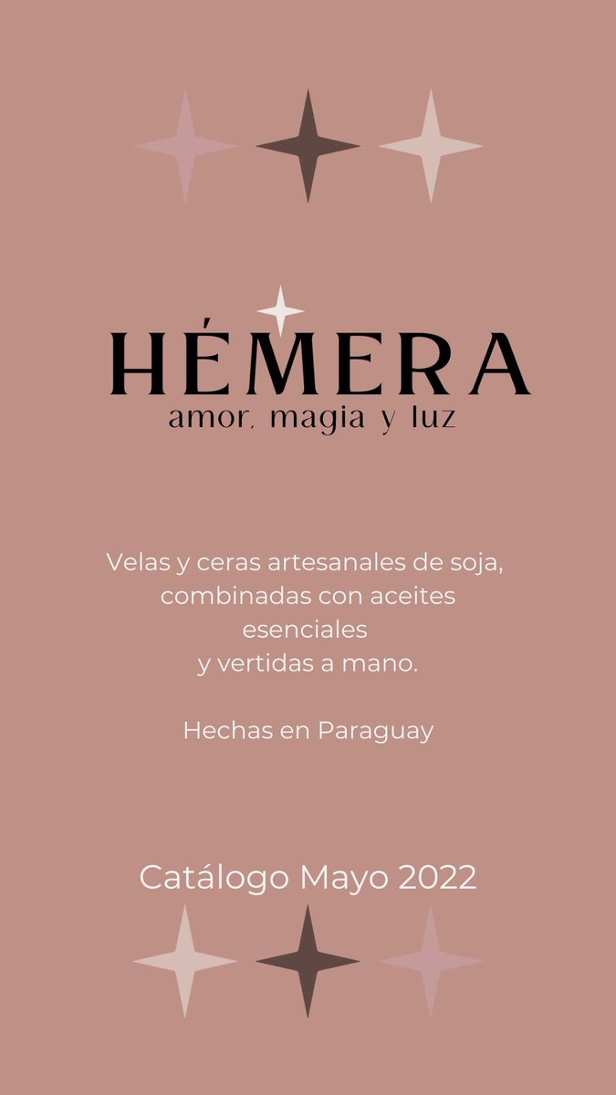 Ya arrancó la pre venta de #Hémera, mi emprendimiento de velas artesanales de cera de soja ✨ 

Te cuento un poquitito lo que tengo disponible para entregar desde mañana hasta el sábado. 

Podría ser un hermoso regalo para tu mami o para vos ☺️