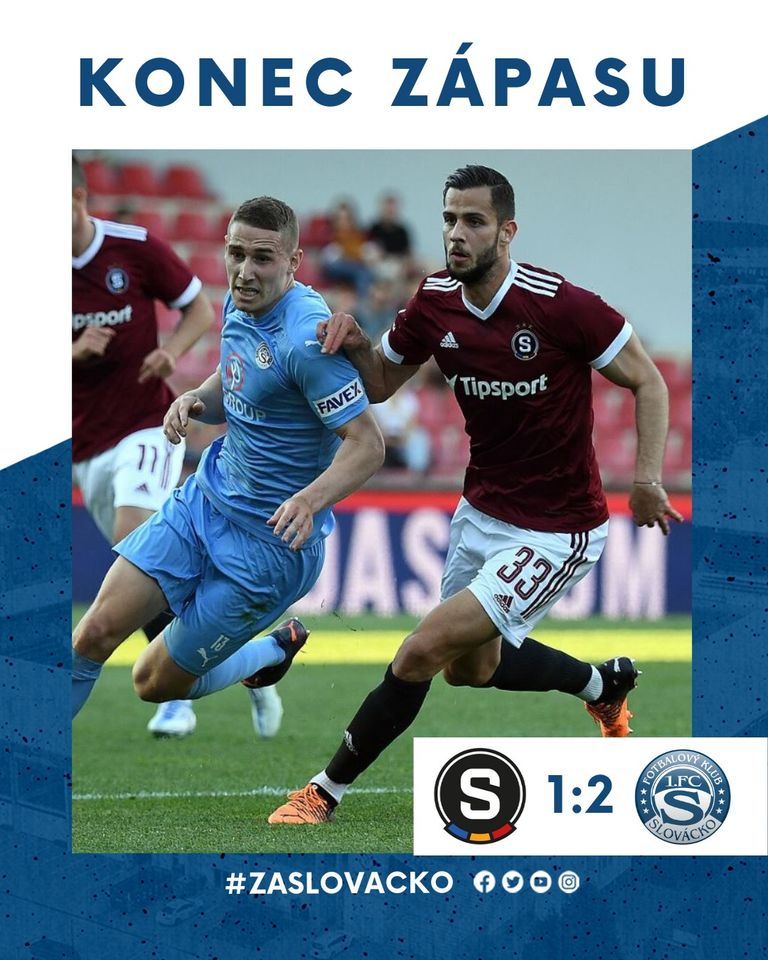 1_FCS's tweet photo. Ve druhém poločase zvládlo Slovácko otočit zápas se Spartou! Nejprve propálil Heču zblízka Dan Holzer a vítěznou branku si připsal Marek Havlík, když vyslal nádhernou technickou střelu svojí levačkou.
#zaslovacko #spaslo https://t.co/pBECBMOFS6