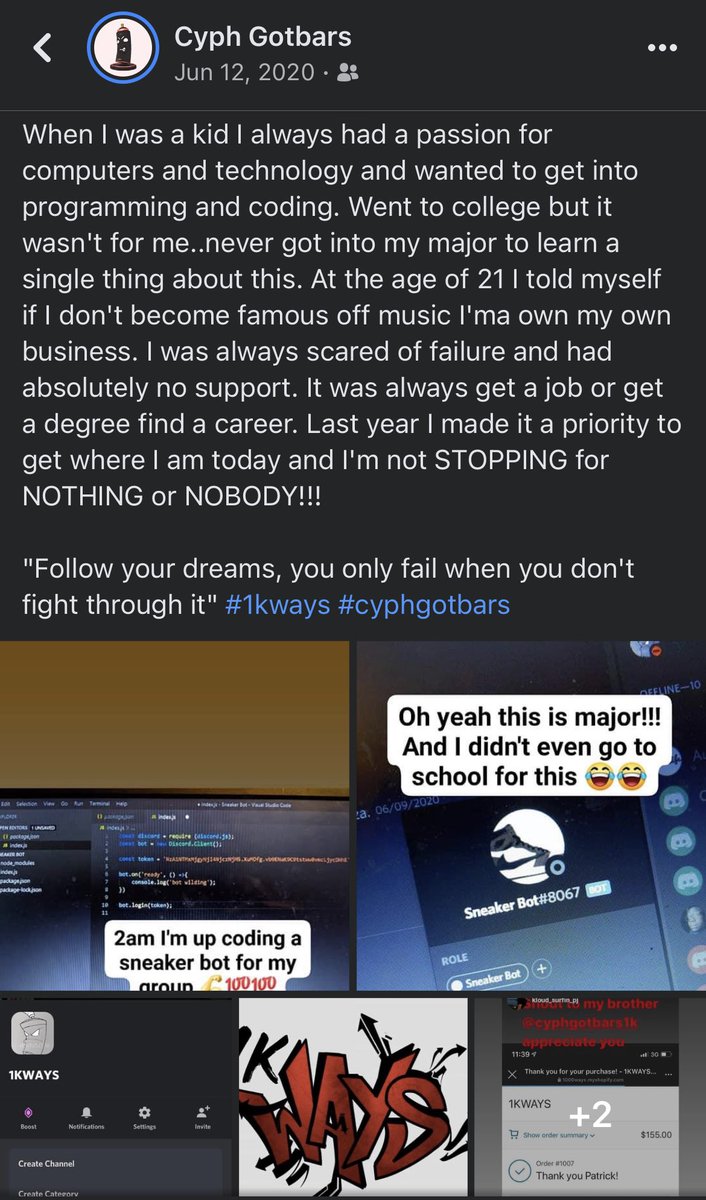 CyphGotBars's tweet photo. Had to get my mind right…
It’s 2022 but since 2020 I had 20/20 that’s “hindsight” #mrbars #cyphgotbars #1kways https://t.co/uqgCpEqLfK
