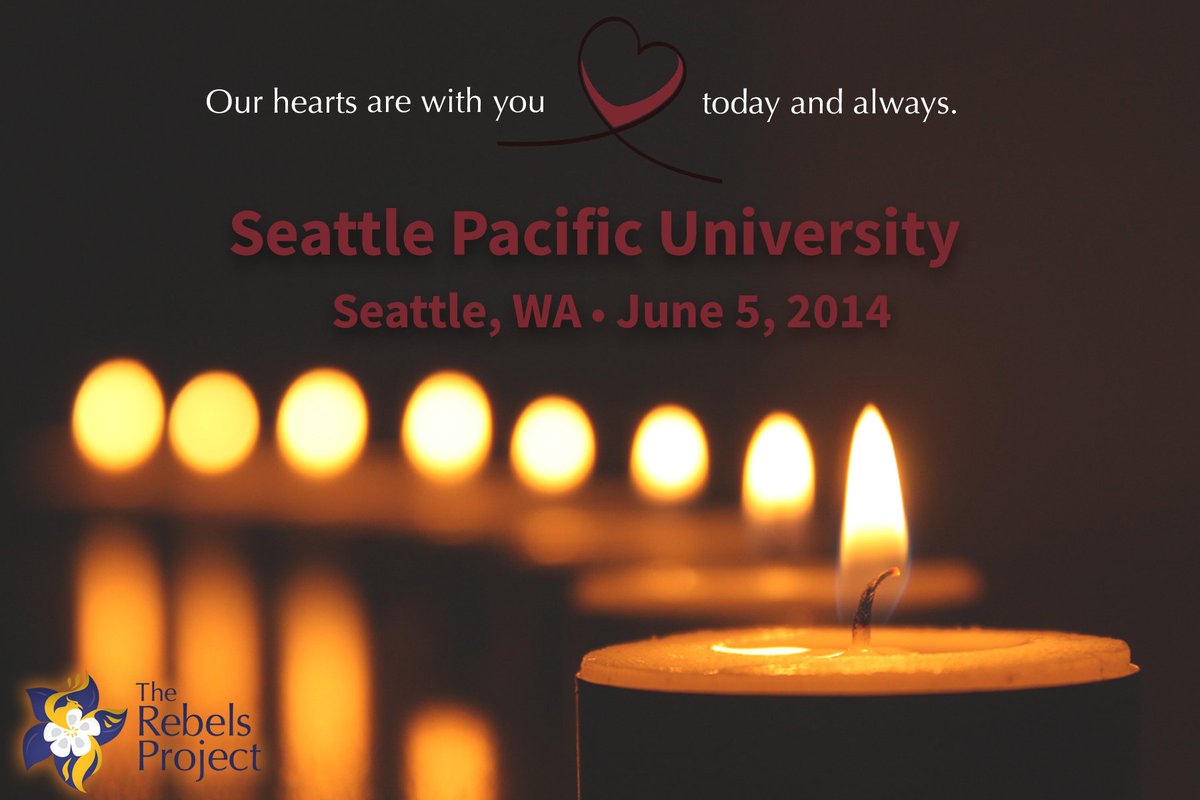 rebelsproject's tweet image. We send love to the life taken too soon and all who were impacted by the Seattle Pacific University shooting 8 years ago today. #neverforget #therebelsproject #survivorsupport #massshootings