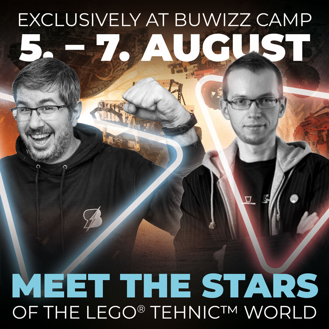 BuWizzBrick's tweet photo. Guess Who's Coming to BuWizz Camp 2022? ๐ฎ๐ฎ๐ฎ
Competing with you and your creations? ๐ฅ๐
Do you want to meet them?
Book your place now.๐โ
https://t.co/OlfYZGxJEt
#buwizzcamp #buwizz #legotechnic #legocommunity #legocontest https://t.co/yFpm6OKSzs
