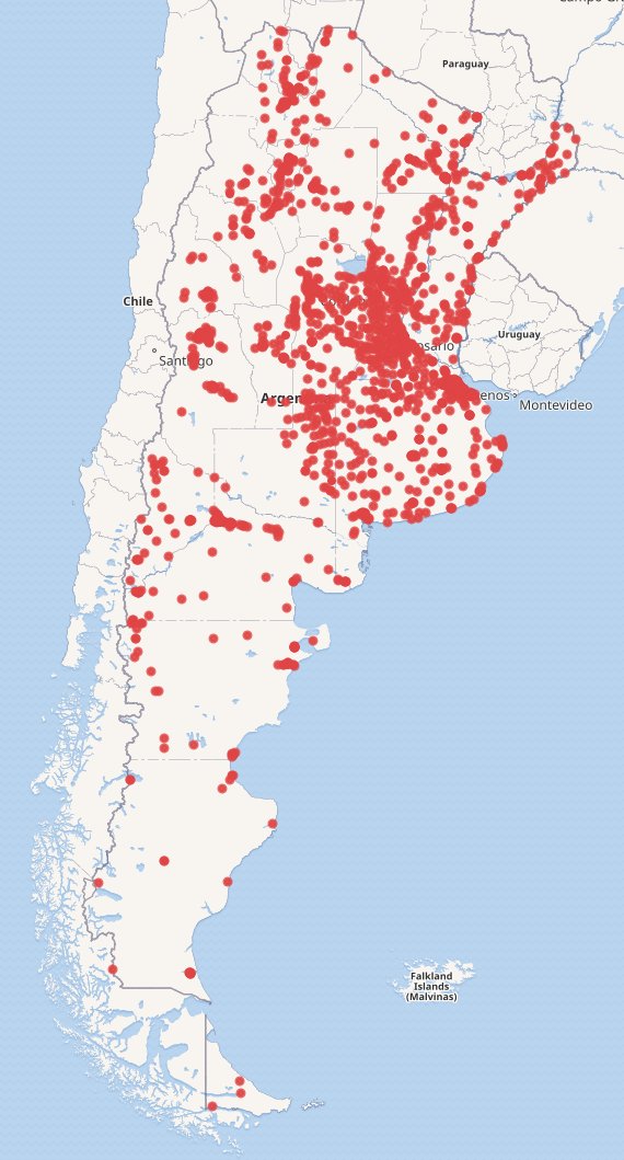 diegoarielvega's tweet photo. Colaboro con query de #bibliotecaspopulares de 🇦🇷geolocalizadas en @wikidata con 1931 resultados: https://t.co/nPqd2bjcr3 - Pueden chequear si figuran y acceder para agregar más datos e información sobre las mismas https://t.co/RwNwCuwTi7