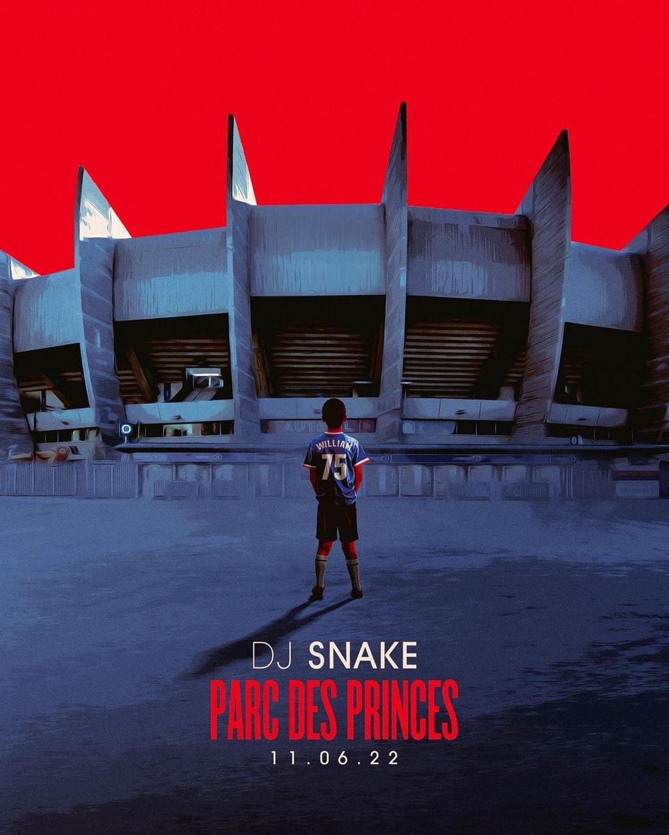dropsidersfr's tweet photo. Dans 1 mois, @djsnake va encore une fois écrire l'histoire avec son show dans le mythique PARC DES PRINCES. 😍🤩

Qui y sera ?? https://t.co/tfcUoKKKgN