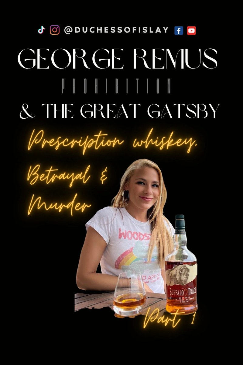 DuchessofIslay's tweet image. George Remus - Prohibition Genius
Join me for Part 1 of the story of George Remus. This tale has it all… murder, betrayal, prescription whiskey &amp;amp; bootlegging! 
 
duchessofislay.com/the-whisky/f/g…

#whiskey #whisky #prohibition #greatgatsby #bourbon