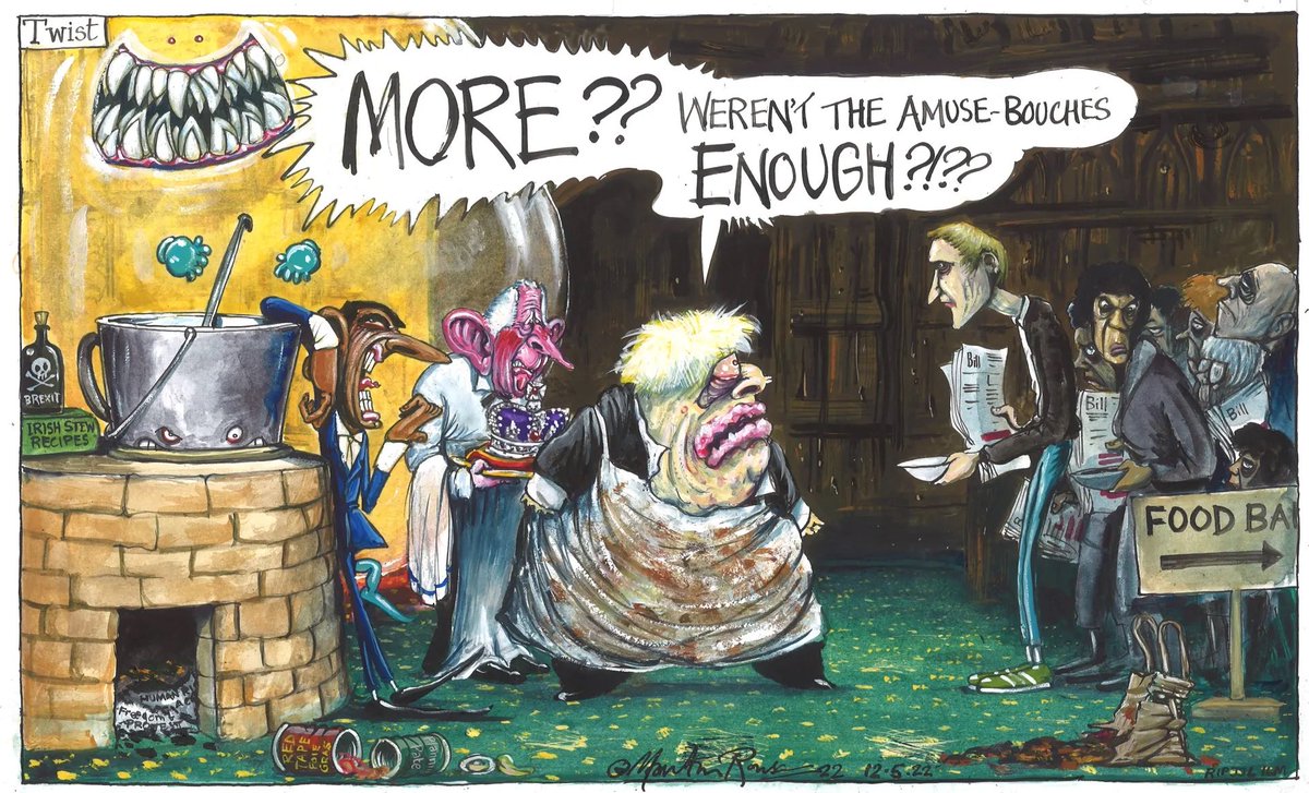 Martin Rowson on the Queen’s speech #BorisJohnson #CostOfLivingCrisis #HeatOrEat #Partygate #QueensSpeech #ToryShambles – political cartoon gallery in London original-political-cartoon.com