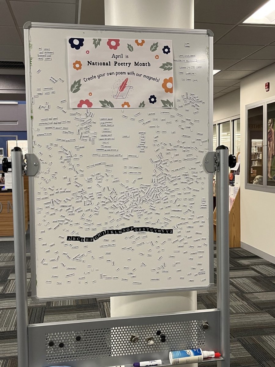 CCBCLibrary's tweet image. April was National Poetry Month! Here are some poems our Dundalk community created.