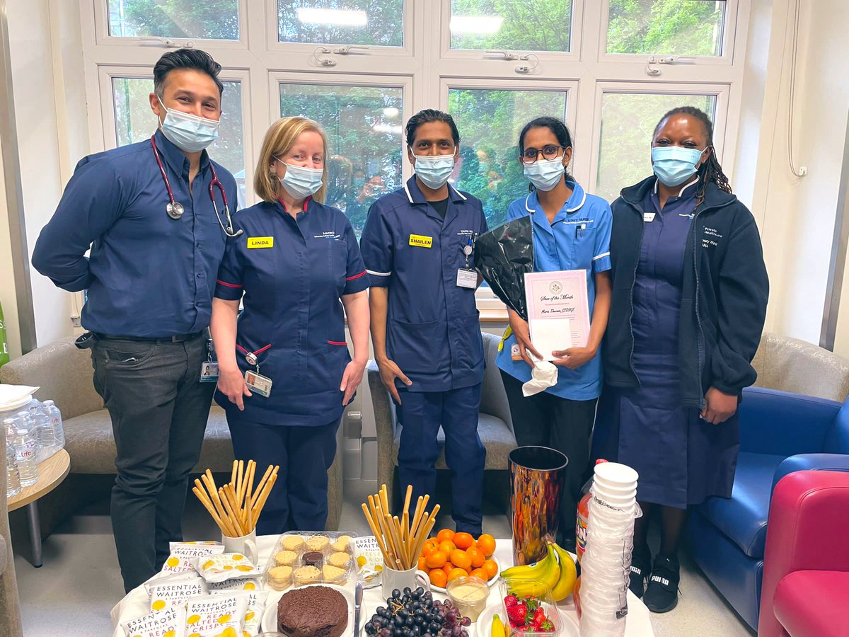 Celebrating another Star of the month to show our appreciation😎well done Maria George who is temporarily redeployed on our ward. You are a true ⭐️<a href="/uclh/">UCLH</a> <a href="/QSNeurosurgery/">Queen Square Neurosurgery</a> <a href="/lindaflynn51/">linda flynn 💙</a> <a href="/bernardsunley/">NHNN_BernardSunley</a> @NHNNMollyLaneF1 <a href="/mayumi_rossi/">Mayumi Rossi</a>