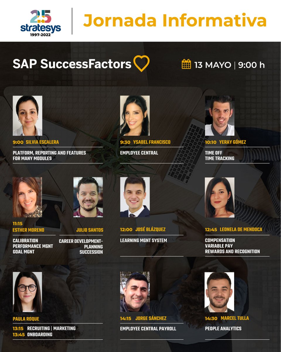 j_a_cascos's tweet photo. #Talent #Performane #Learning #Compensation #Recruiting - Nuestros expertos del área #People te invitan el viernes a esta jornada en la que vamos a compartir las principales novedades que incorpora la nueva versión de @successfactors
 (H1 2022) - REGISTRO👉https://t.co/XfKmpEQevA https://t.co/5bjjQLCmAQ