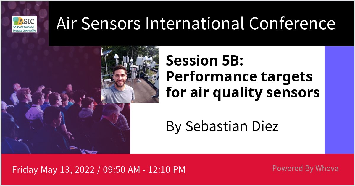 DrSeba10's tweet image. I am speaking at Air Sensors International Conference. Please check out my talk if you&apos;re attending the event! #ASIC2022 #AirSensorsIntConf2022 #AirQualityResearchCenter - via #Whova event app