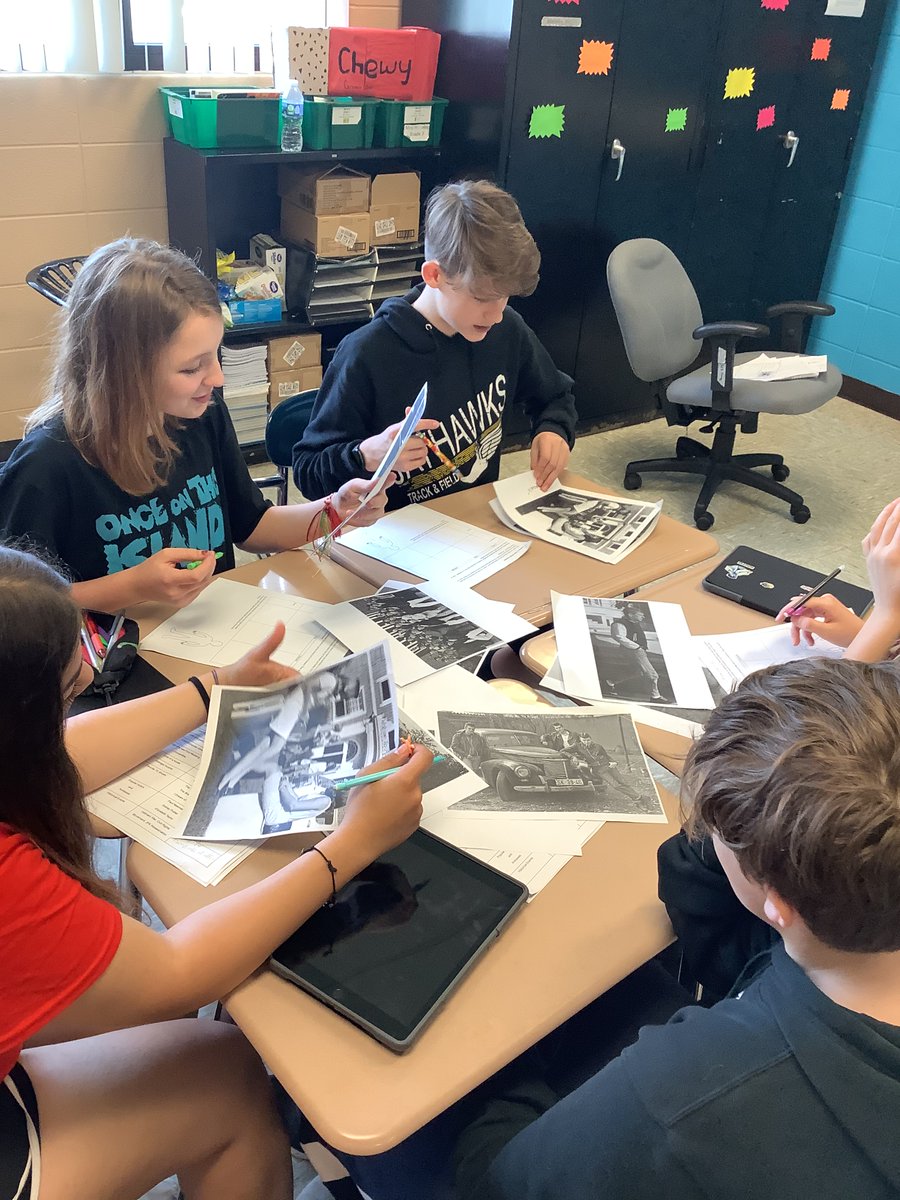 Mrs_LOLdaker's tweet photo. More 60s immersion w @se4realhinton &amp; The Outsiders! Elvis, The Beatles, &amp; fashion from the rival Socs &amp; Greasers. Have times changed? Or is history repeating itself in many ways around the world? @135Learning @OSD135 @JerlingJayhawks @ProrokLeads @MrsHalperEDU #history #Reading https://t.co/hva0ylNNV7