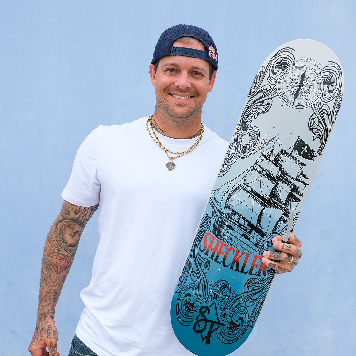 To celebrate <a href="/RyanSheckler/">Ryan Sheckler</a> first #SandlotTimes pro model, the limited edition autographed “Maiden Voyage” arrives with a custom blue veneer. Score one while supplies last! 🛹

Sandlottimes.com

#SandlotTimes 
#ChangetheNarrative
#MadeinAmerica