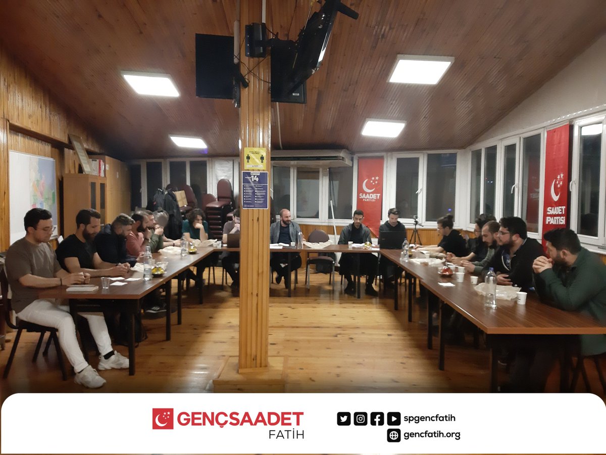 SPGencFatih's tweet photo. Haftalık yönetim kurulu toplantımızı gerçekleştirdik. https://t.co/URVu2w1UBf