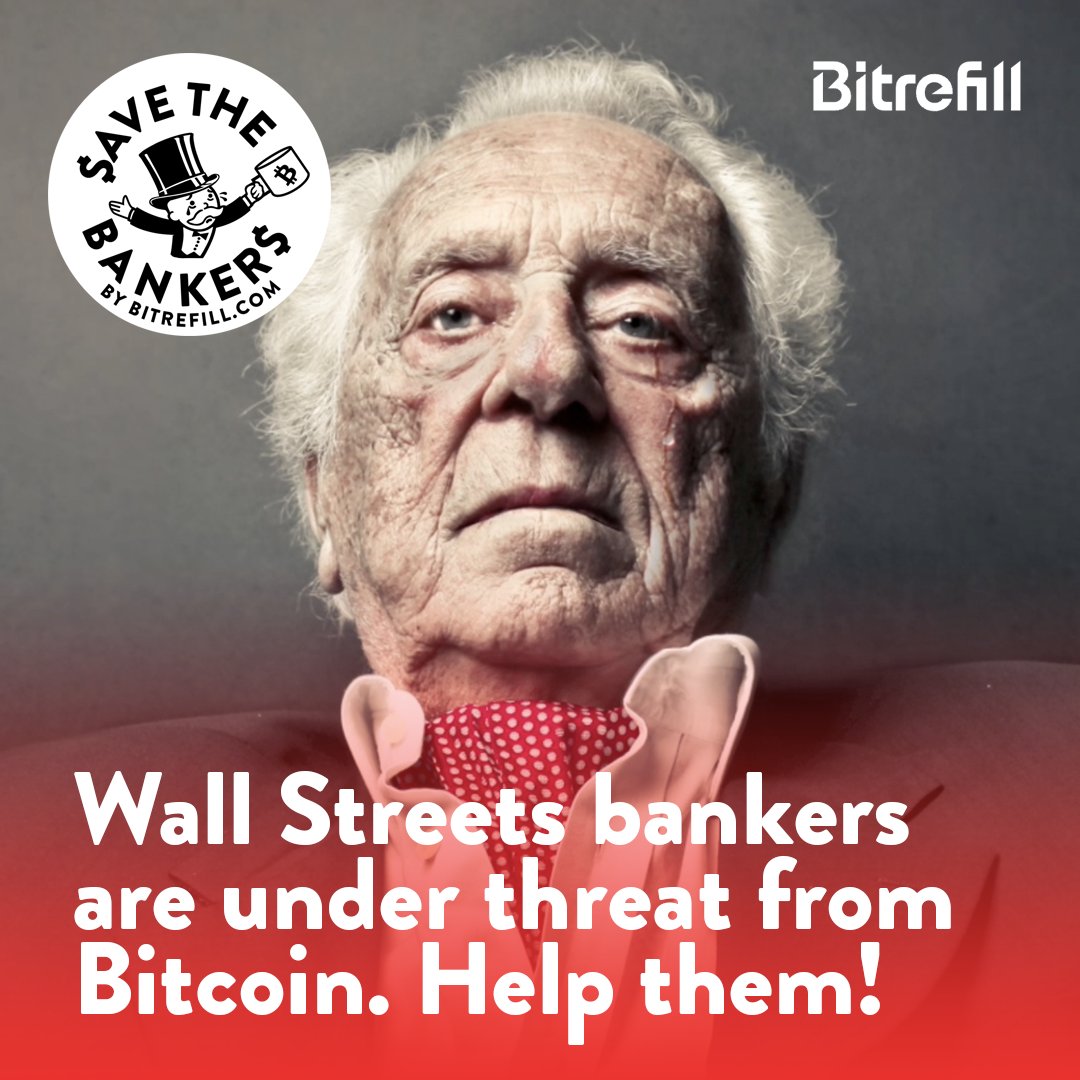 bitrefill's tweet photo. HOORAY! Our little campaign to save the lifestyle of Wall Street bankers is FULLY FUNDED funded in 24h!! Someone is going to be a very happy banker!

Go to https://t.co/rVmwwynnHQ to chip in! https://t.co/yv1fSH70s0