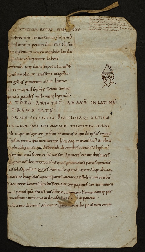 TrinCollLibCam's tweet photo. New online #WrenDigitalLibrary, a 10th-century single leaf also reused as a book cover. https://t.co/973ScLJLTN #medievaltwitter #manuscript @DrDavidRundle https://t.co/iOxyYyRDrv