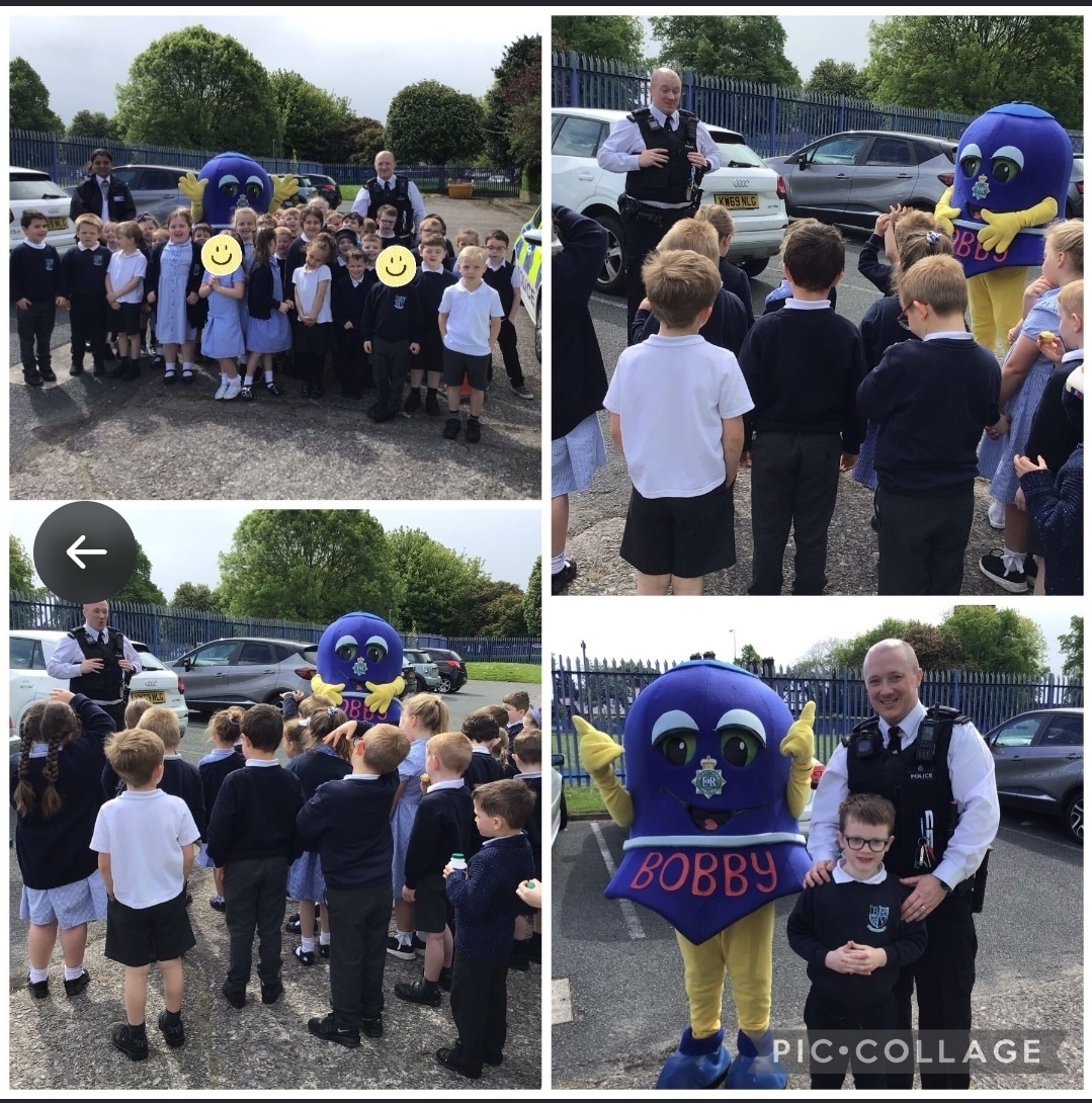 MerPolCEU's tweet image. Danielle and Neelam from CEU and Danny from St Helens had a fantastic day meeting children at @BelleValeSchool yesterday. Bobby really enjoyed his day out too! ☺️