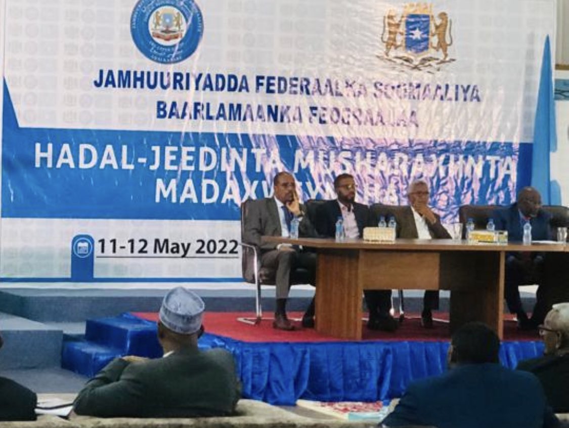 AliShacbaan's tweet photo. Today I, along with the leadership of both Houses of Parliament, attended the first day of speeches by #Somalia's presidential candidates. Such vital events are critical for Somalia's democracy in accommodating diverse opinions &amp; choices for our nation's development and progress. https://t.co/qc2oCGMbp5