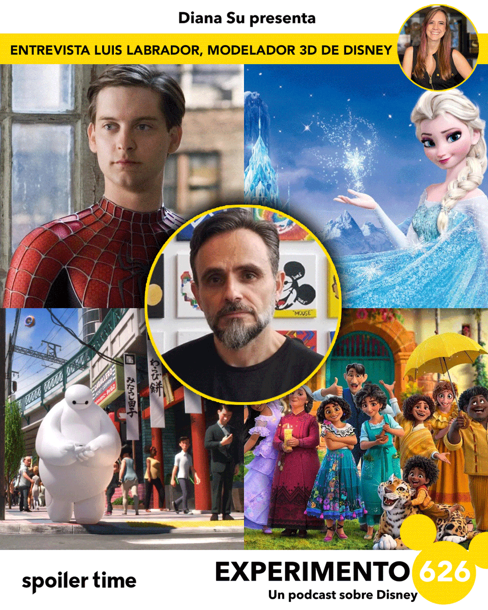 _DianaSu's tweet photo. ¡Anécdotas IMPERDIBLES en el nuevo episodio de mi pódcast #Experimento626! Platiqué con #LuisLabrador, modelador 3D de Disney, sobre su trabajo en Frozen, Encanto, Spider-Man 2, su obsesión con El exorcista y más.
🎧Spotify https://t.co/Bdz1pYR4P3
🎧Apple https://t.co/hgejUwgqCU https://t.co/p6QmMPPAgv