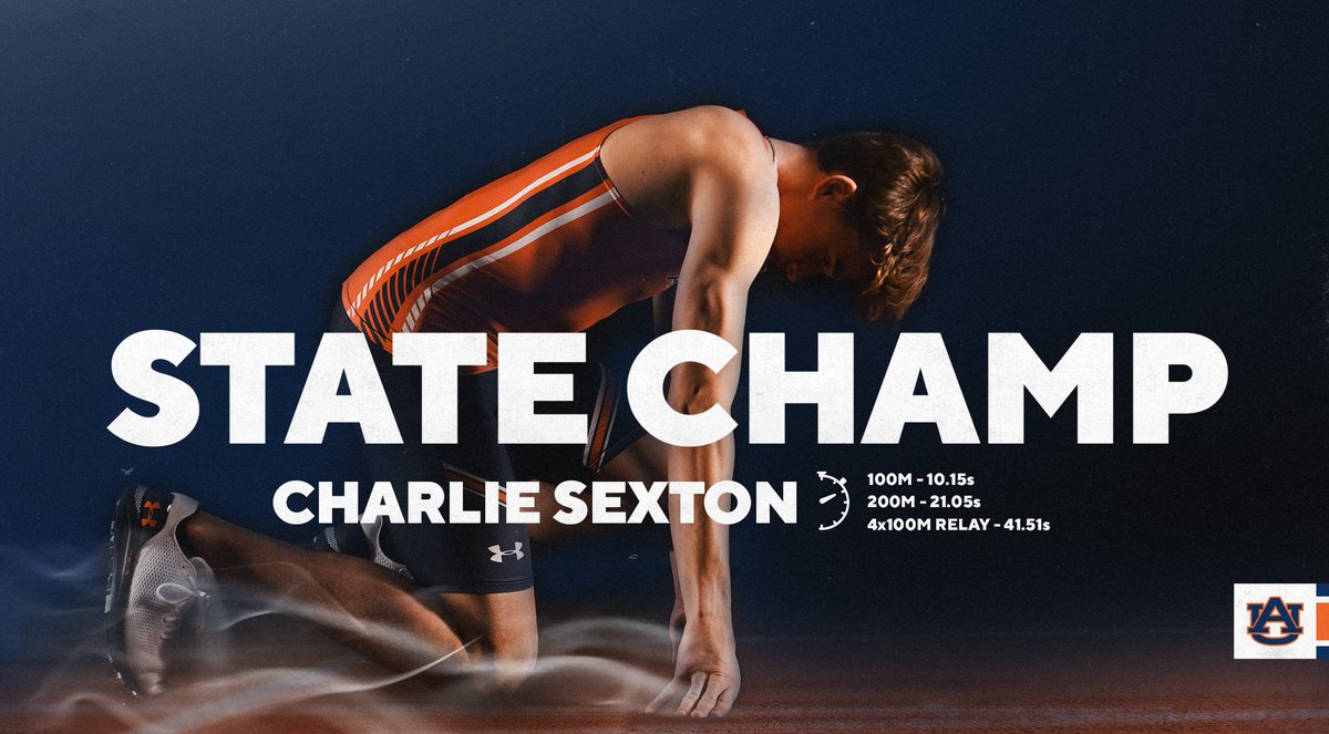 Blink and you’ll miss him 😈

We’ve got a speed demon headed to The Plains…

#WarEagle