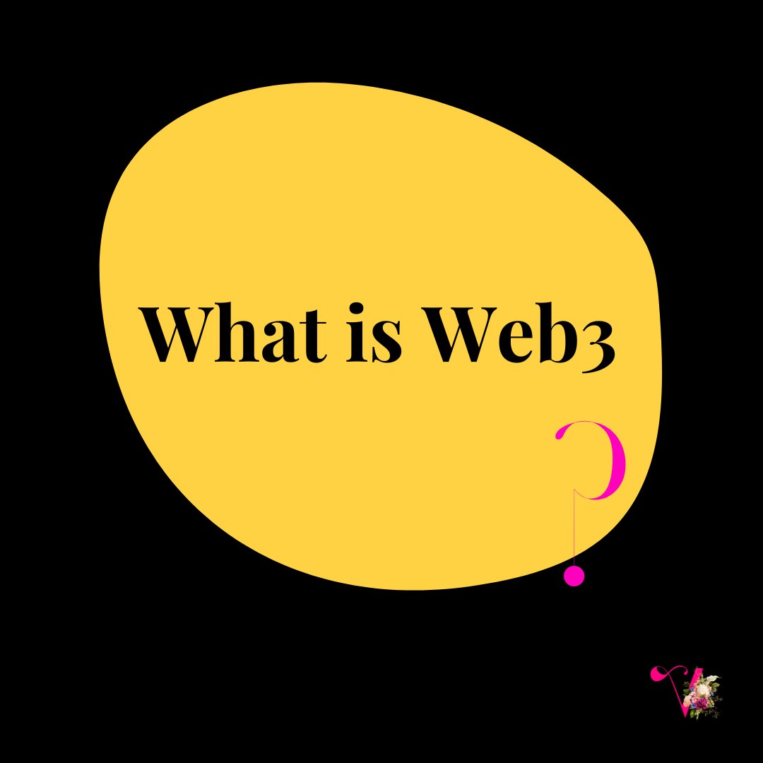 venusventuresio's tweet photo. #Web3 is where the internet is owned by the builders and users. Where exchange of property and information is possible without needing a ‘middle man’.

Learn more about #Web3 at our May 17th training session: https://t.co/V0qr3noPCY

#WomeninWeb3 #Canadianweb3 #education https://t.co/c0DDlfUL0q