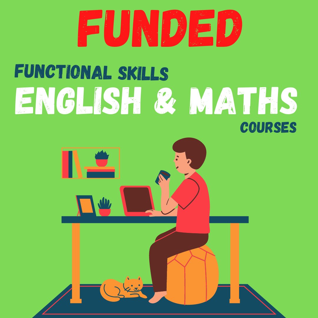intechcentre's tweet photo. FREE Functional Skills Maths and English Courses in London

#free #freecourses #freefunctionalskills #fundedcourses #fundedfunctionalskills #functionalskill #mathslevel2 #cityandguilds #mathscourses #onlinemaths https://t.co/fVhq1og4gs