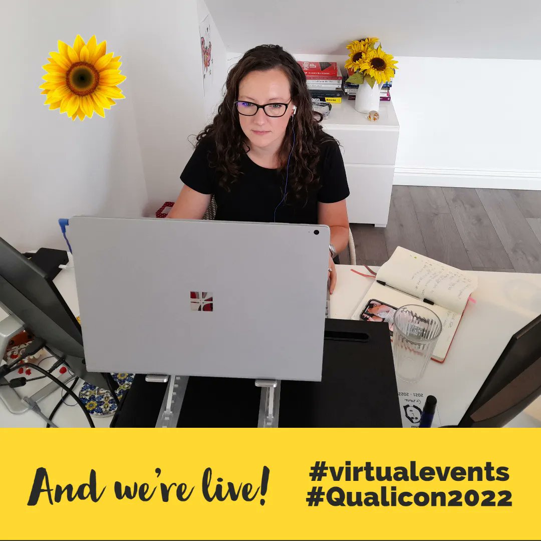 SunflowerEventT's tweet photo. This is what the start of a #virtual event looks like! 🖥️🖥️🖥️
No guests coming in through the doors or badges to hand out; instead we are 'going live' with virtual networking spaces before the keynote speech of #Qualicon2022 👏
#SunflowerEventTeam #virtualevents 🌻 https://t.co/Zkhold473Y