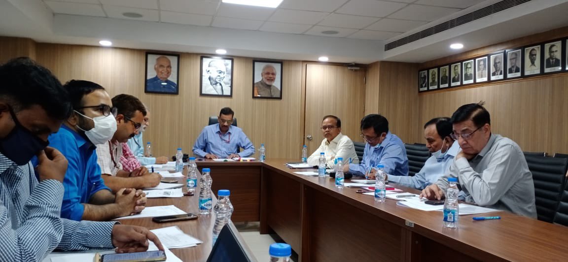 cpmu_drip's tweet photo. First meeting of Technical Committee chaired by Member(D&amp;R) CWC, #DRIP2  could manage discussion only for 8 Agencies today. 

It is again sitting on May 17 to deliberate balance Agenda.

@WorldBankIndia @AIIB_Official @iitroorkee @iiscbangalore 
@CWCOfficial_GoI @MoJSDoWRRDGR https://t.co/pmWeZc1k6A