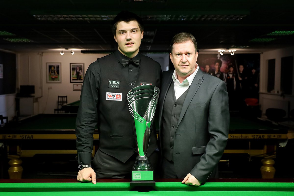 WPBSAofficial's tweet photo. 🏆 CHAMPION | Julien Leclercq has defeated Alex Clenshaw 5-2 to win the WPBSA #QTour Playoff!

The Belgian star earns a two-year place on the World Snooker Tour from the start of the 2022/23 season! 🎫 https://t.co/aPPQAYU2qT
