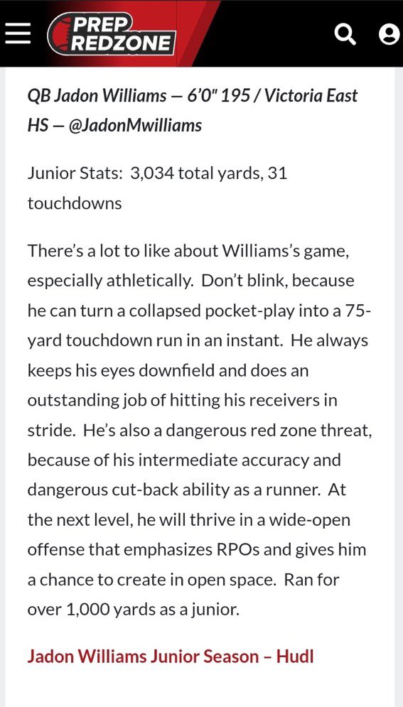 jadon williams tweet media