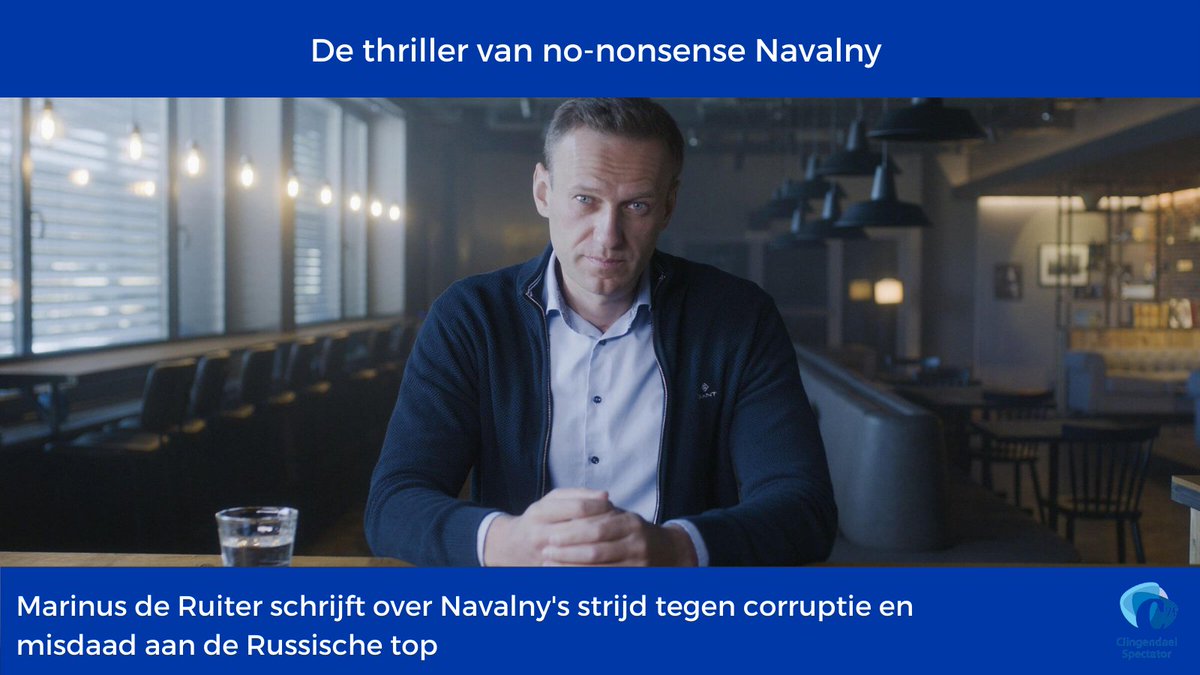 ClingSpectator's tweet image. 📽️ Vanavond op @2Docnl: de veelbesproken documentaire #Navalny die volgens onze recensent net een echte thriller is geworden⬇️spectator.clingendael.org/nl/publicatie/…