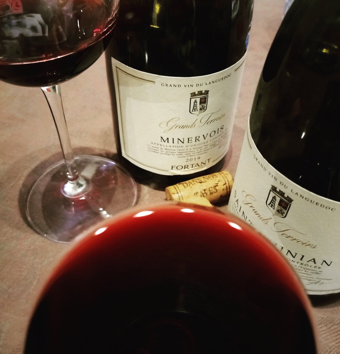 Fortant_FR's tweet photo. #fortant #fortantdefrance #winetasting #tastepaysdoc #vin #wine #saintchinian #minervois #languedocwine https://t.co/CmGALaXTCS